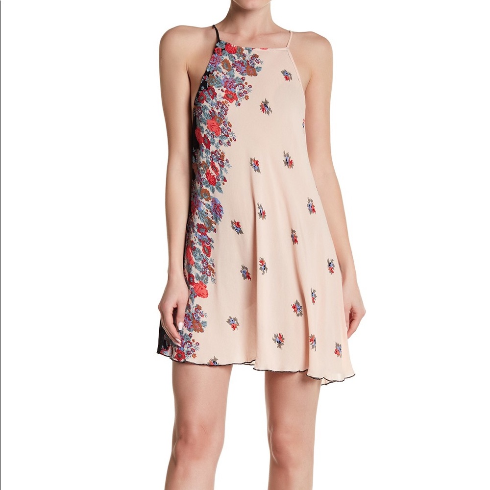 Free People ‘It’s a Cinch’ Print Shift Dress - Picture 1 of 1